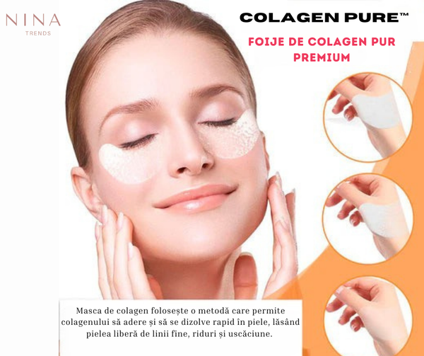 COLLAGEN PURE™ Set de foi de colagen [ULTIMELE UNITĂȚI] page pilot