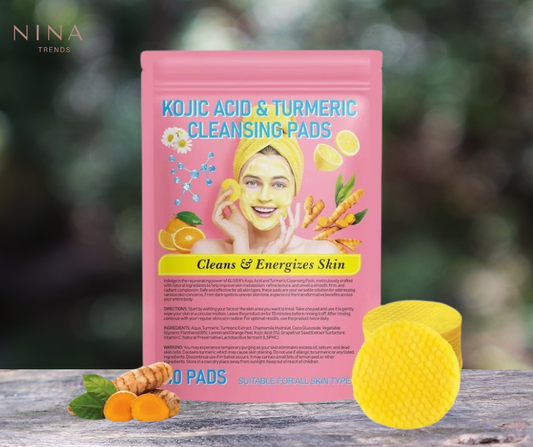 LUMINEA™ ✨ DISCURI TURMERIC ȘI ACID KOJIC ✨