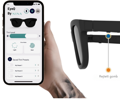 EyeQ  – Occhiali da sole intelligenti con tonalità regolabile e audio integrato 🔥Approfitta dello sconto esclusivo!🔥
